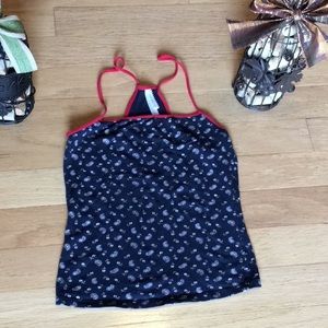 Tommy Hilfiger red/white/blue paisley tank
